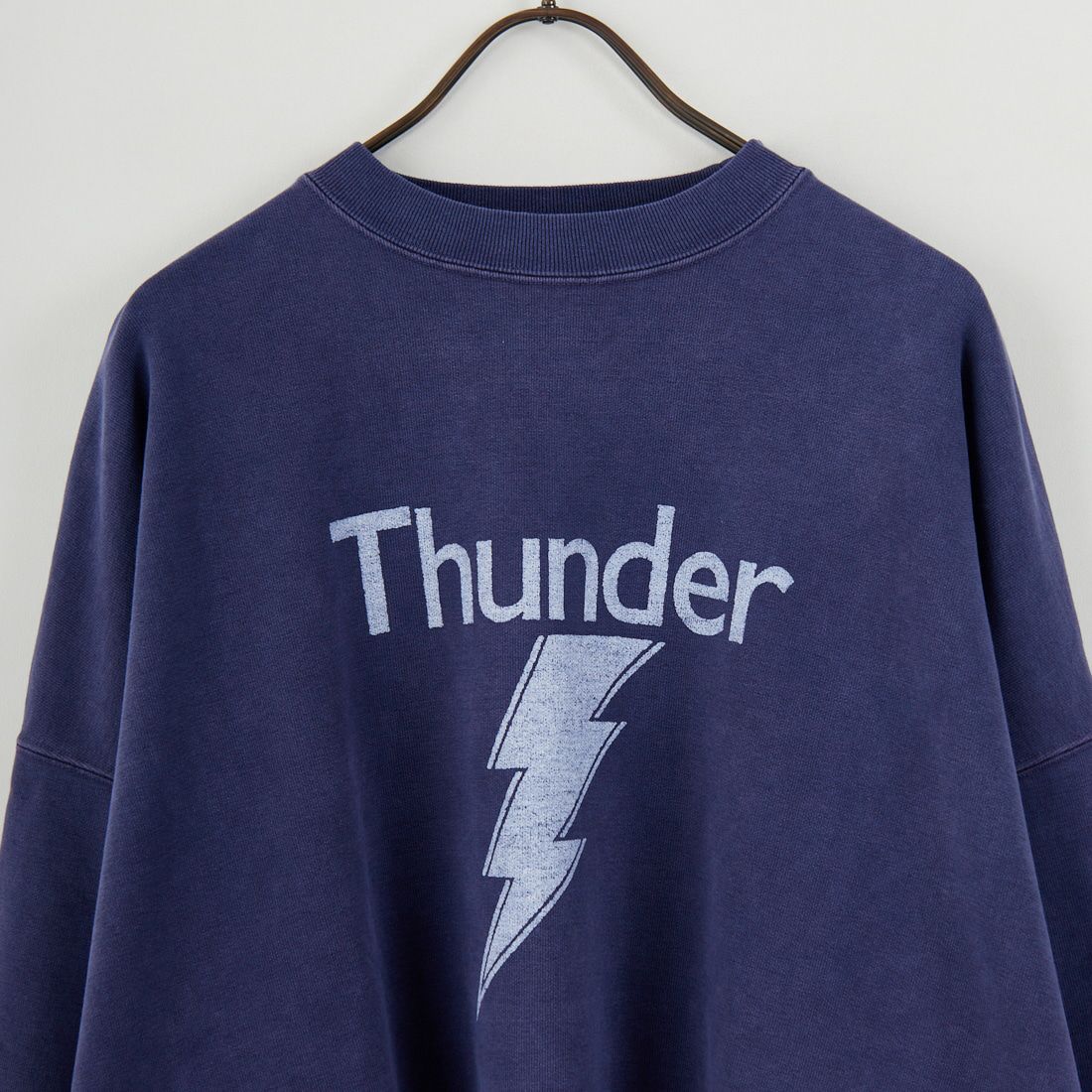 REMI RELIEF [レミレリーフ] 別注 SP加工 ダメージクルーネックスウェット [RN29373273-JF] NAVY