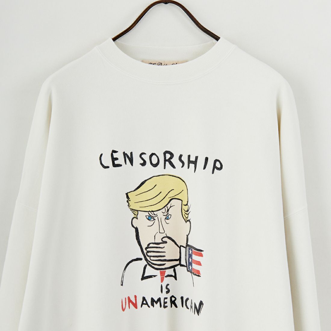 REMI RELIEF [レミレリーフ] 別注 SP加工 ダメージクルーネックスウェット [RN29373274-JF] OFF