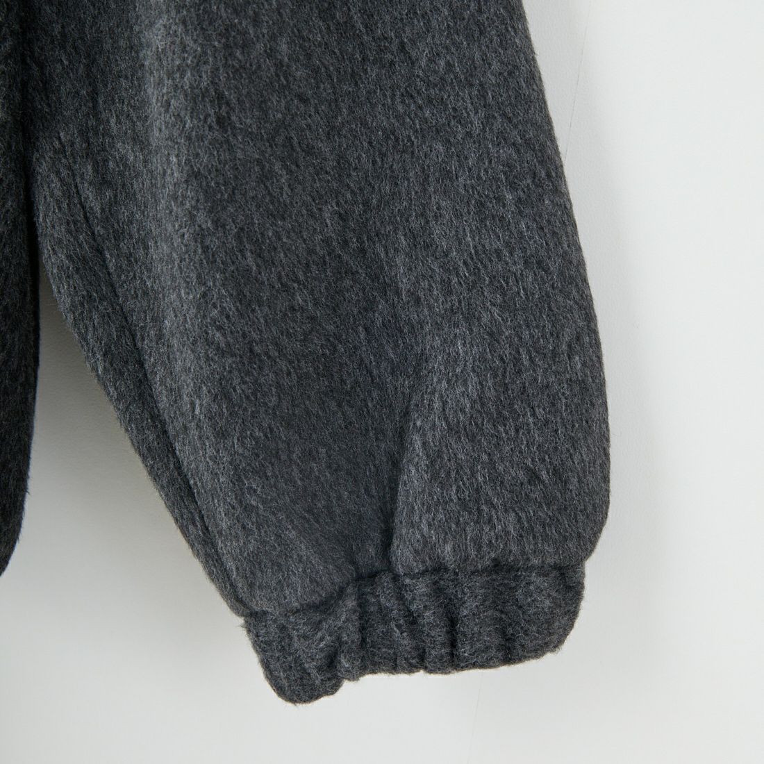 SLICK [スリック] シャギーメルトンジップアップブルゾン [5111062] 805 CHARCO