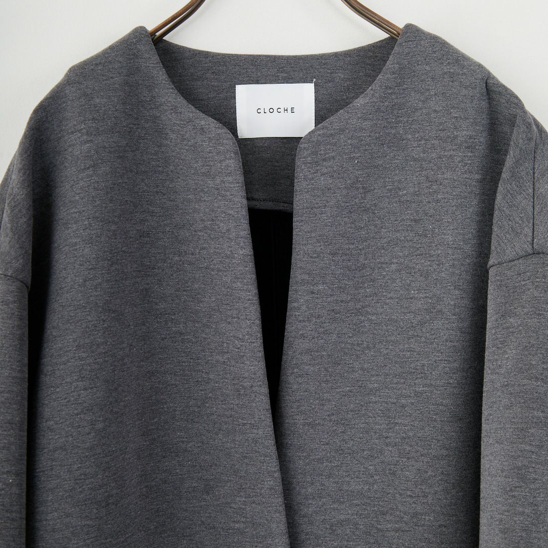 CLOCHE [クロシェ] ダンボールハーフコート [55085044] ﾁｬｺｰﾙ