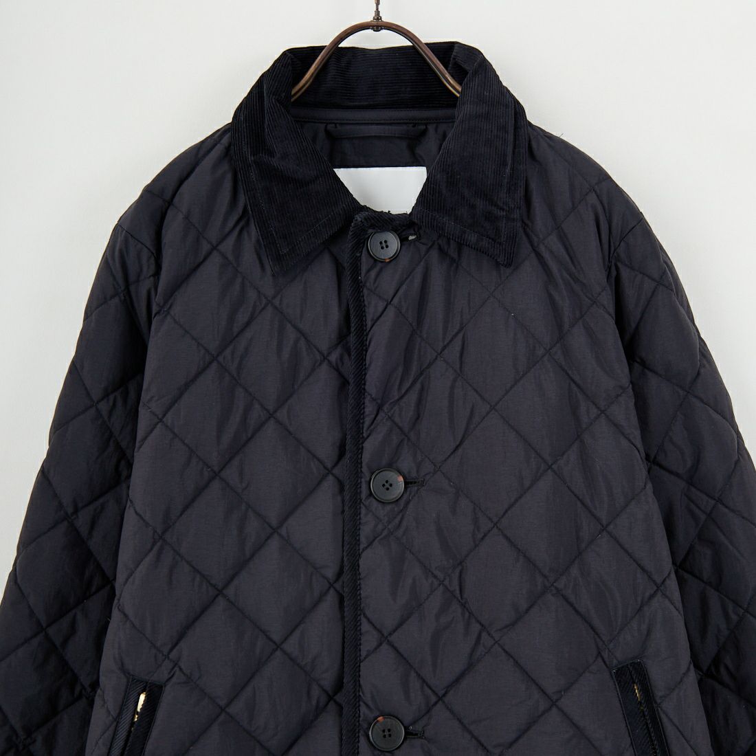 Gymphlex [ジムフレックス] キルトダウンパフスリーブミドルコート [GY-A0717NYM] BLACK