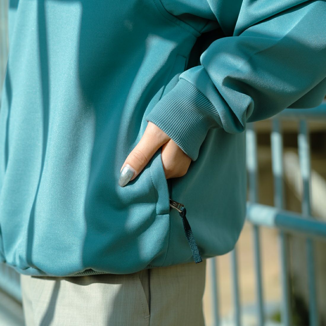 FRED PERRY [フレッドペリー] 別注 トラック クルーネックプルオーバー [FPM-25A-030JF] ECRU/ANCHO