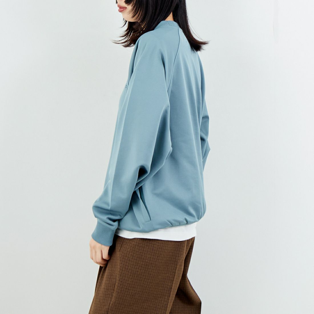 FRED PERRY [フレッドペリー] 別注 トラック クルーネックプルオーバー [FPM-25A-030JF] ECRU/ANCHO