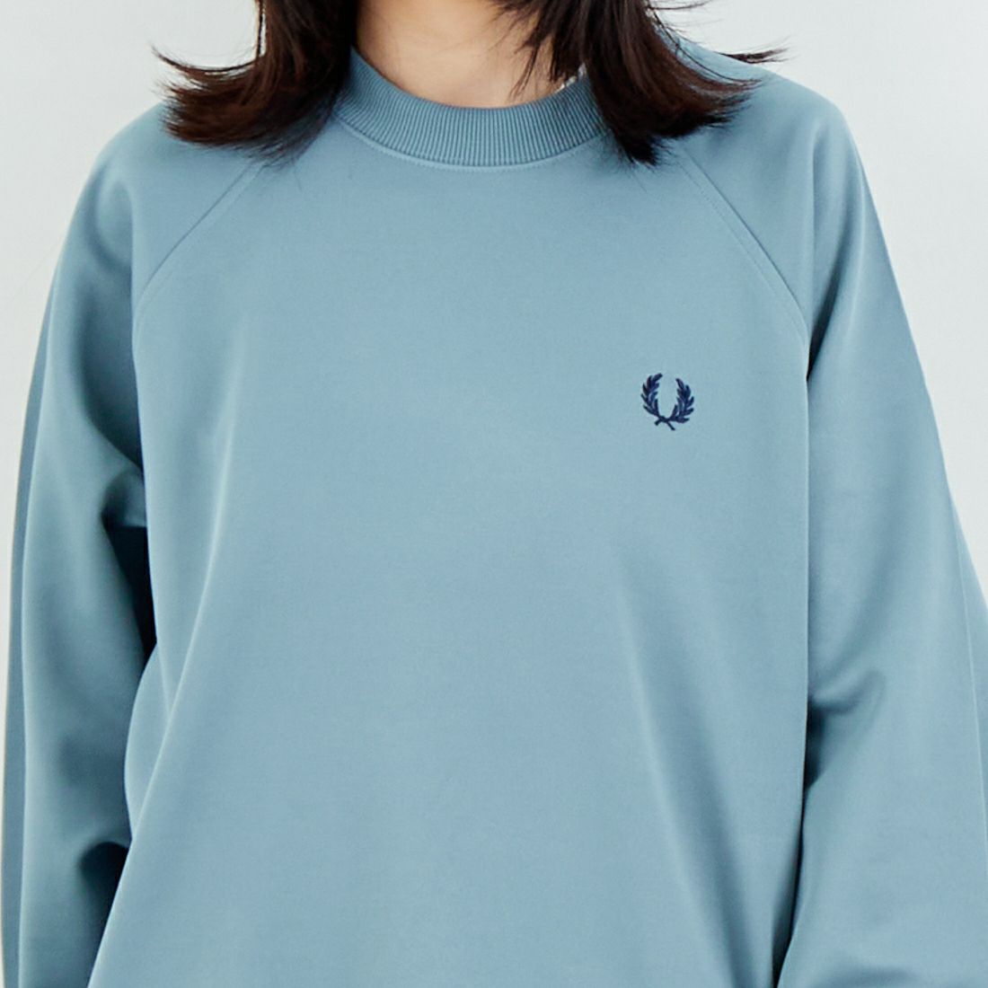 FRED PERRY [フレッドペリー] 別注 トラック クルーネックプルオーバー [FPM-25A-030JF] ECRU/ANCHO