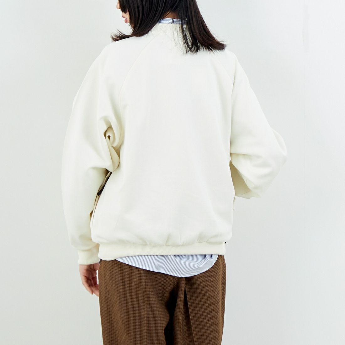 FRED PERRY [フレッドペリー] 別注 トラック クルーネックプルオーバー [FPM-25A-030JF] STOCKPORTB