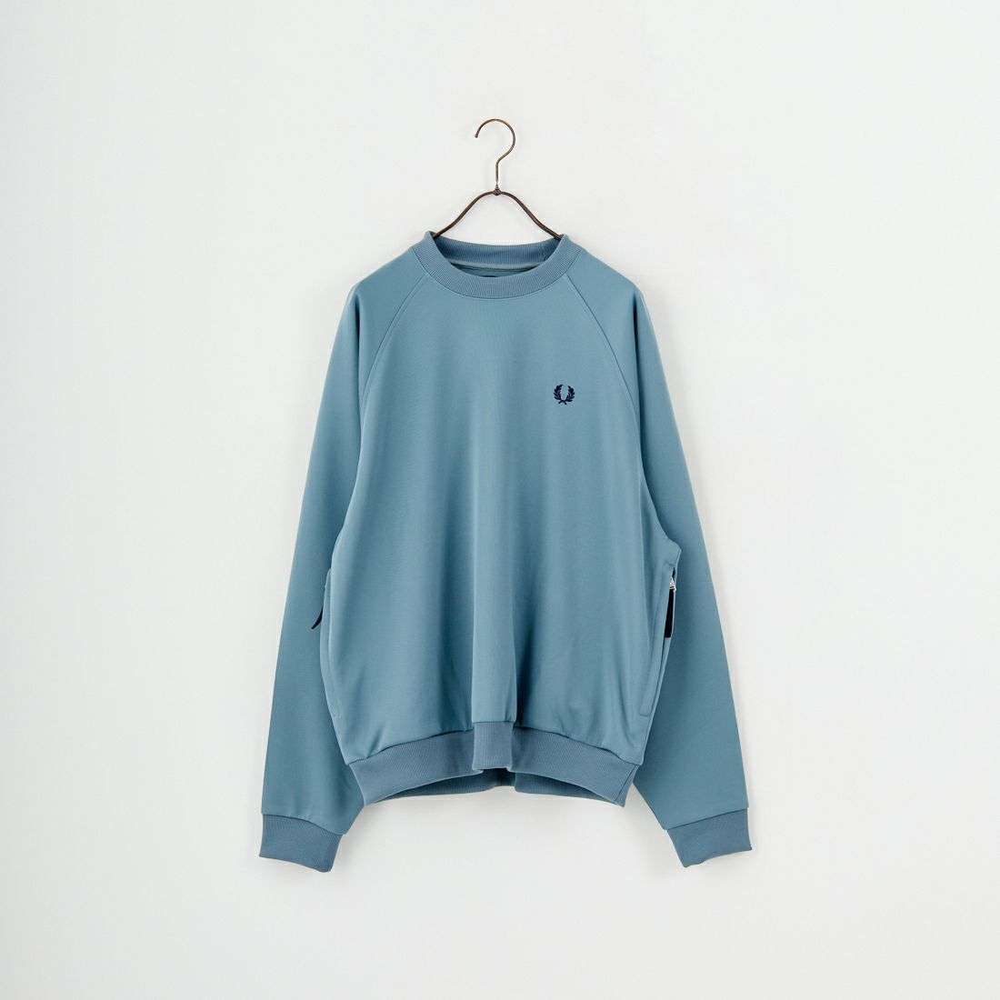FRED PERRY [フレッドペリー] 別注 トラック クルーネックプルオーバー [FPM-25A-030JF] STOCKPORTB