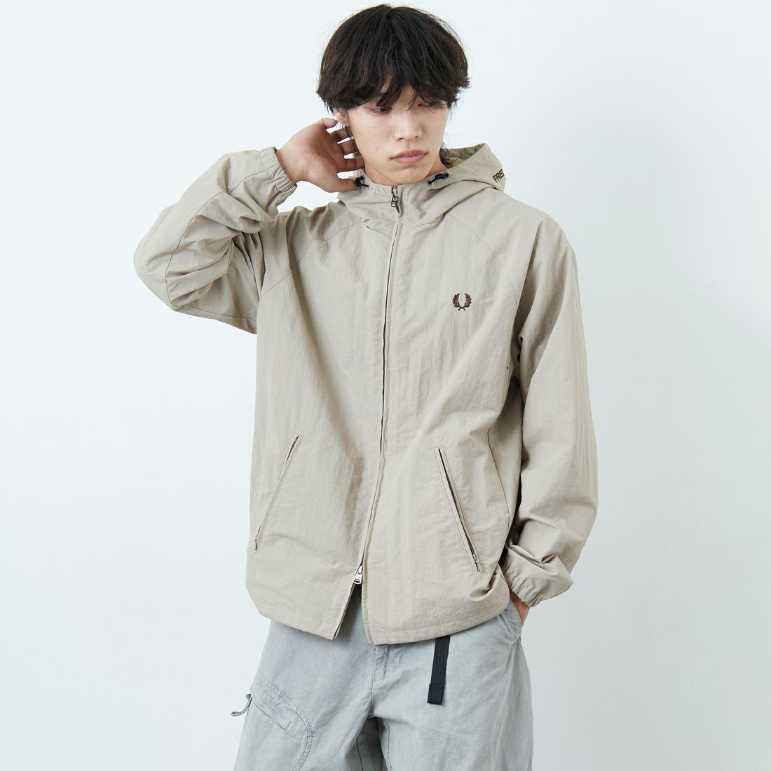 WARM OAT/B&&モデル身長：179cm 着用サイズ：L&&