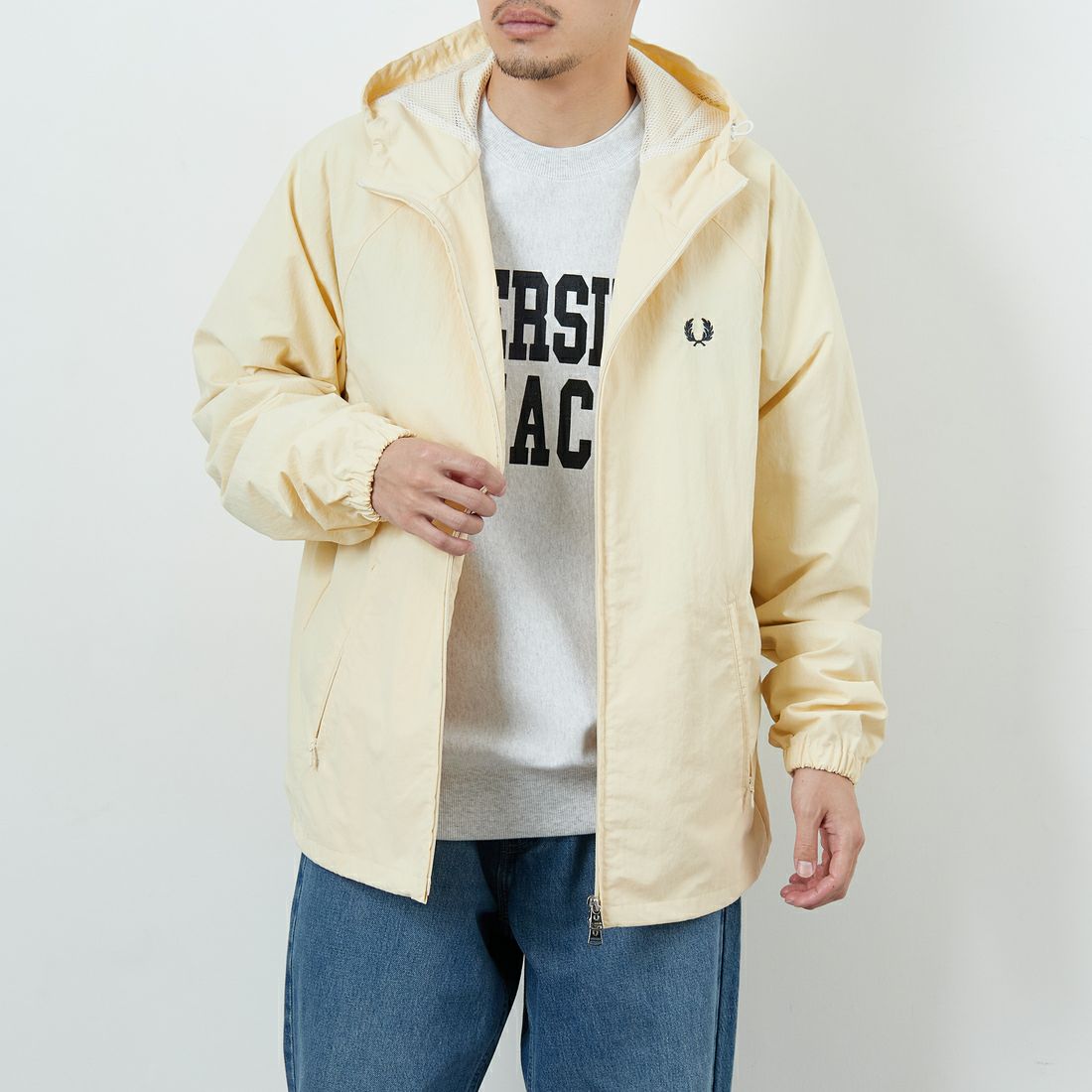 ECRU/ANCHO&&モデル身長：168cm 着用サイズ：L&&