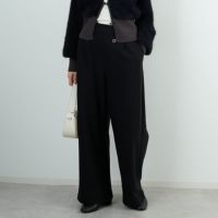 004 ﾌﾞﾗｯｸ&&モデル身長：162cm 着用サイズ：F&&