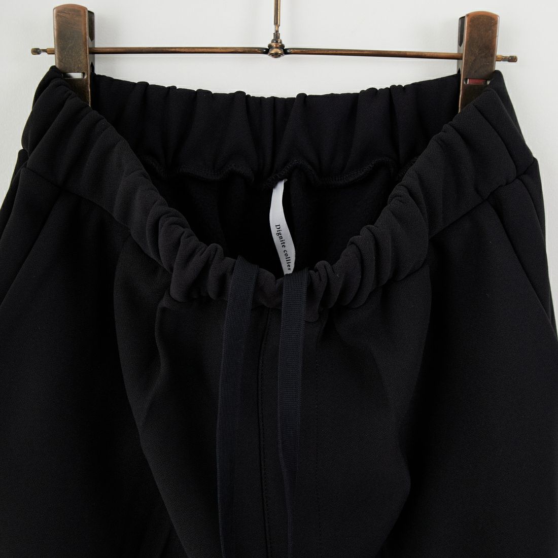 DIGNITE COLLIER [ディニテコリエ] 裏フリーステーパードパンツ [80256340] 004 ﾌﾞﾗｯｸ