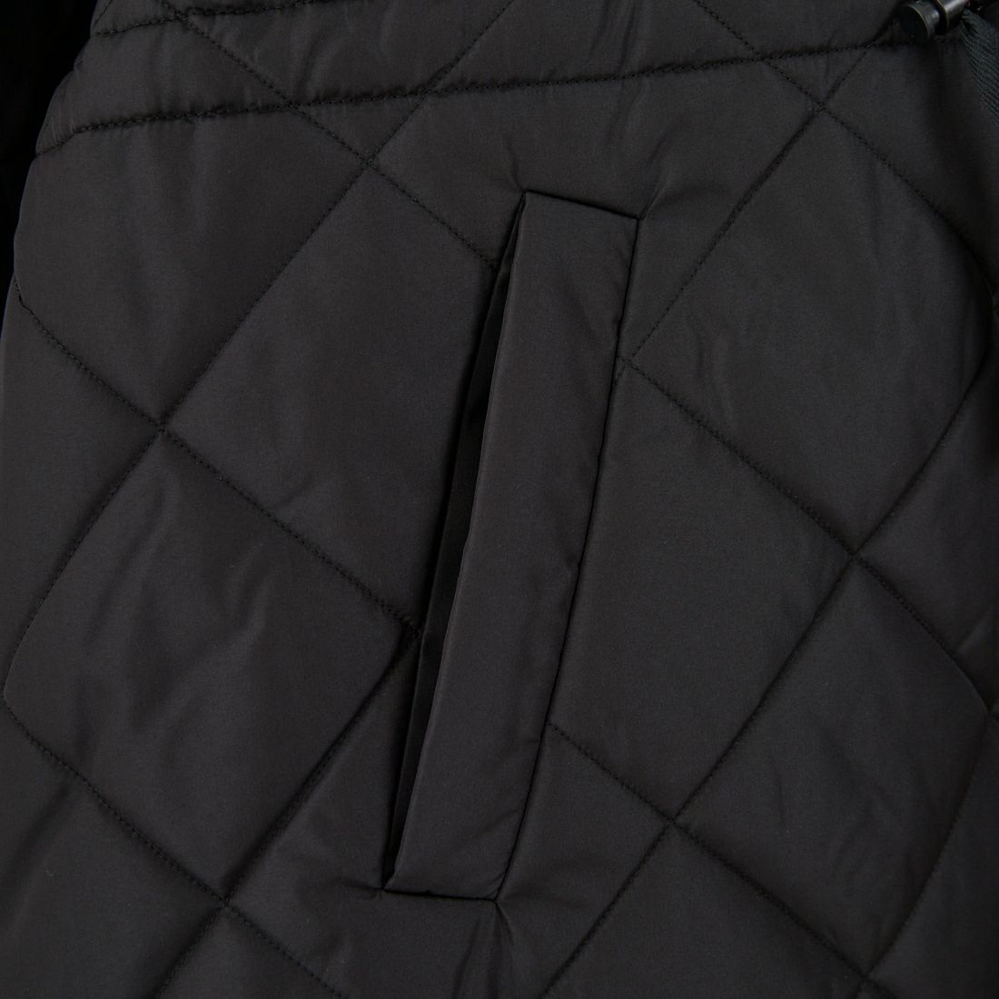 Jeans Factory Clothes [ジーンズファクトリークローズ] ウエストドローキルティングジャケット [LFF707] 840 BLACK