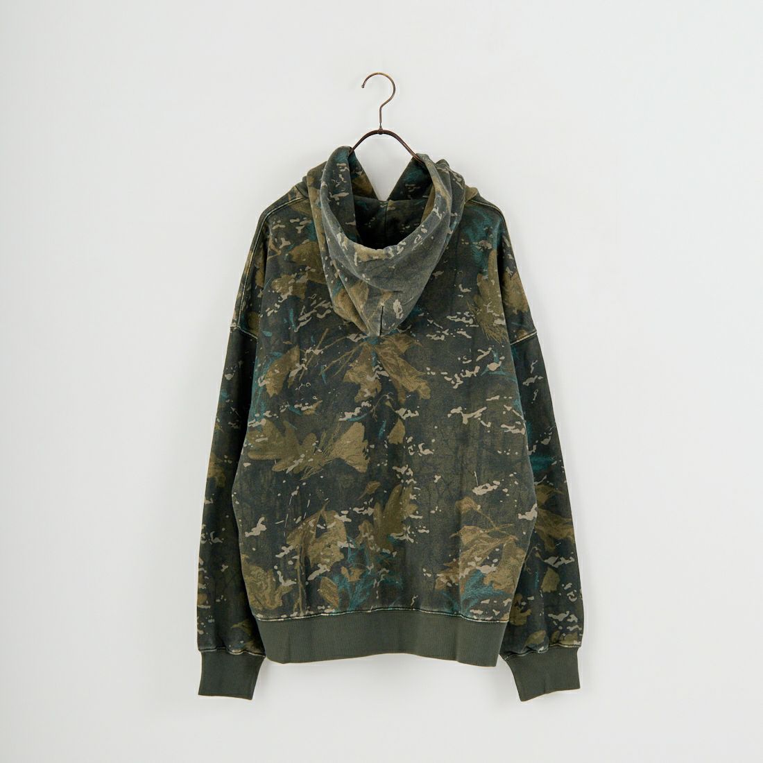 carhartt WIP [カーハートダブリューアイピー] カモ柄フーデッドベントンスウェットシャツ [I034589] CAMO COMBI
