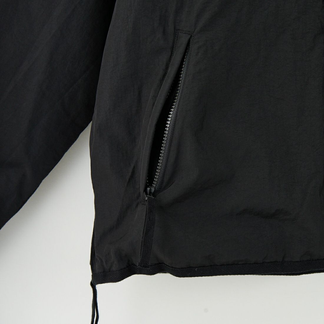 TAION [タイオン] 別注 リバーシブル ライトダウンジャケット [TAION-JF001] BLACK