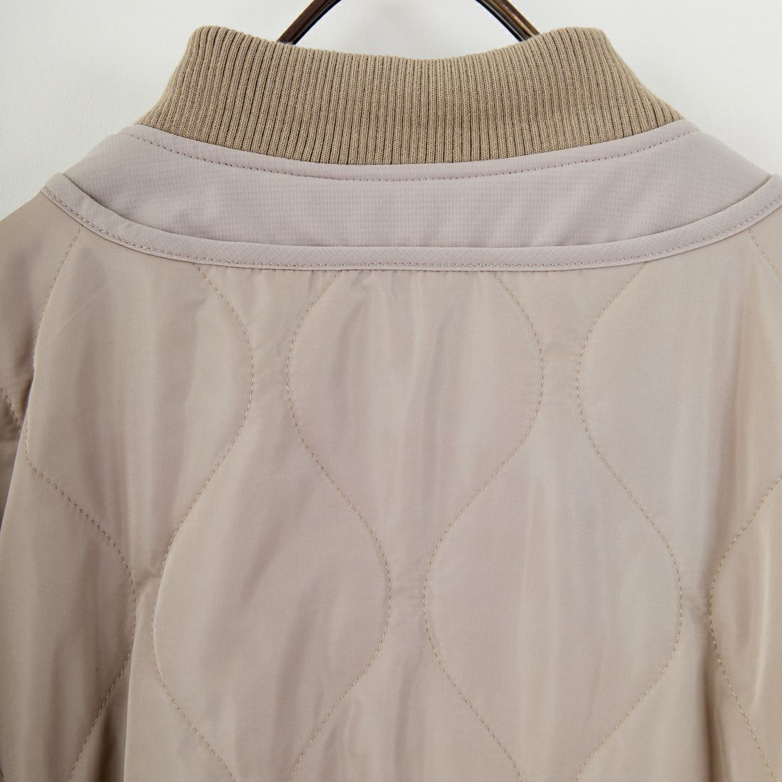 HELLO CALIF [ハローカリフ] キルティングボンバージャケット [511002IN] GREIGE