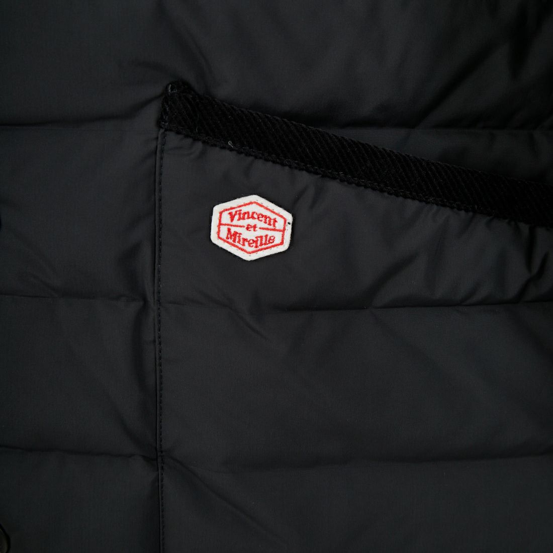 Vincent et Mireille [ヴァンソン エ ミレイユ] ステッチレスダウンジャケット [VM252SD26010] 09 BLACK