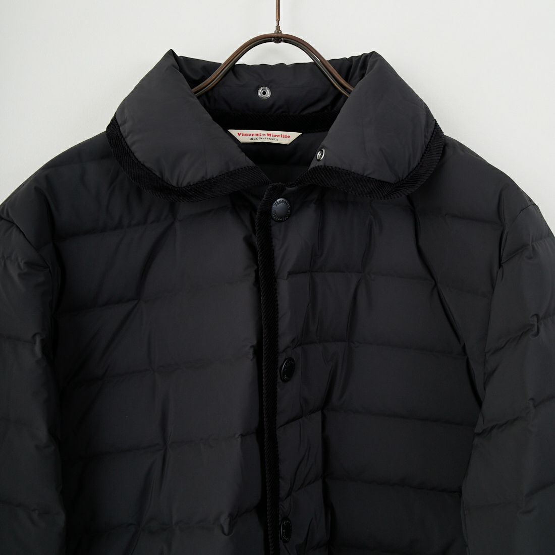 Vincent et Mireille [ヴァンソン エ ミレイユ] ステッチレスダウンジャケット [VM252SD26010] 09 BLACK
