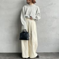 12C IVORY&&モデル身長：158cm 着用サイズ：F&&