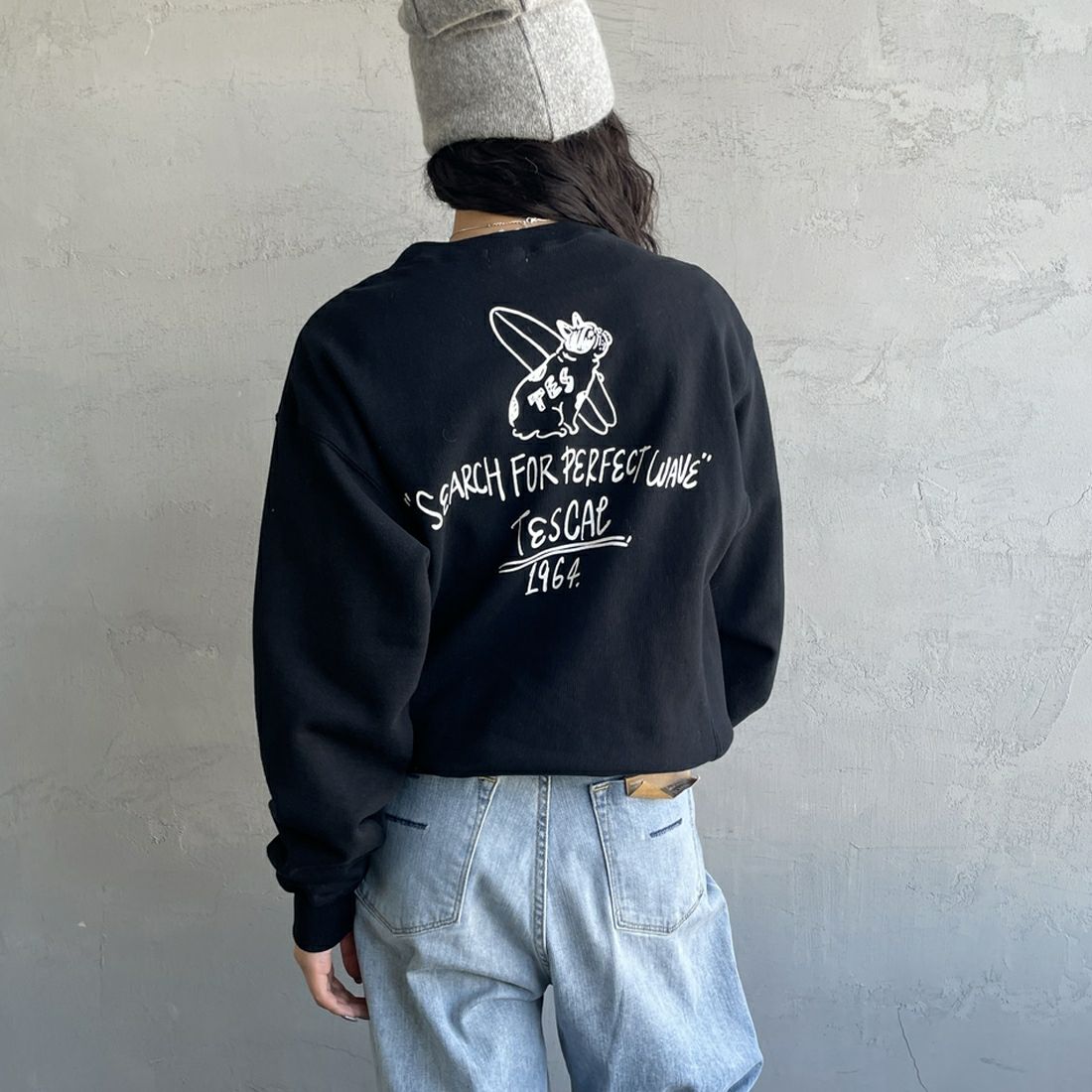 BLACK&&モデル身長：162cm 着用サイズ：S&&