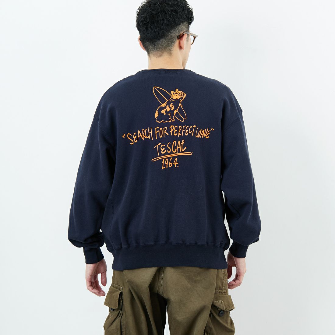 NAVY&&モデル身長：168cm 着用サイズ：M&&