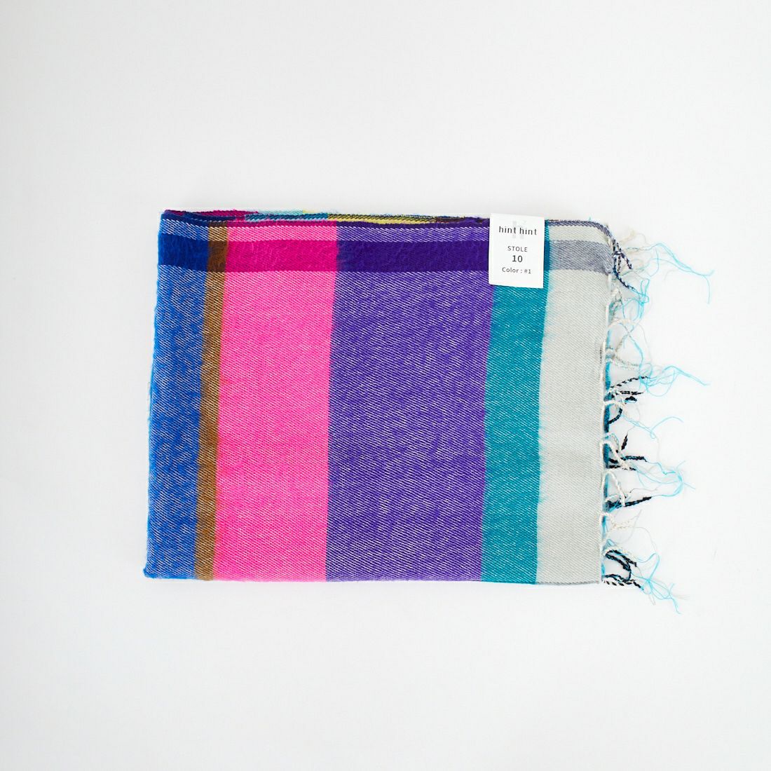 hint hint [ヒントヒント] アクリルコットン大判ストール [STOLE-10] PINK