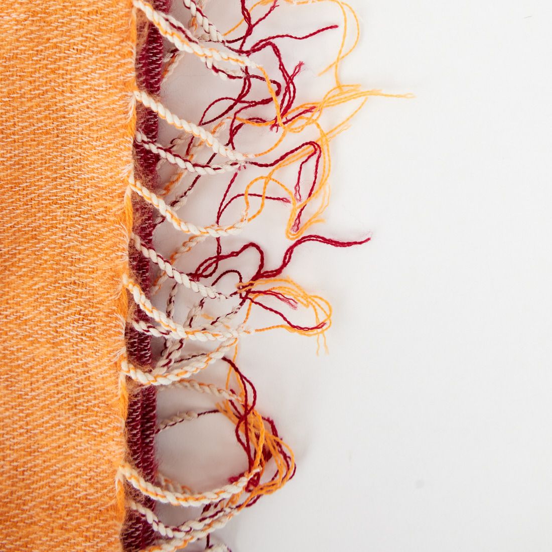 hint hint [ヒントヒント] アクリルコットン大判ストール [STOLE-20] RED MULTI