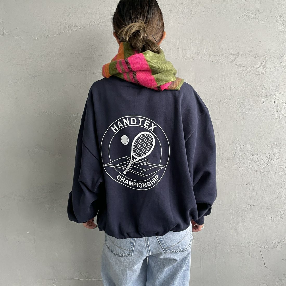 hint hint [ヒントヒント] アクリルコットン大判ストール [STOLE-19] OLIVE