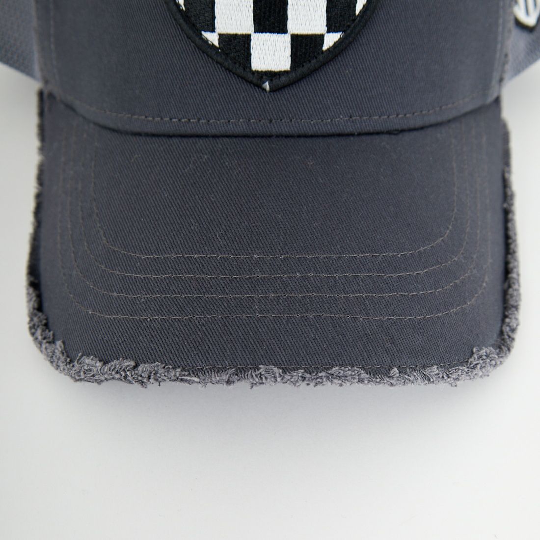 YOSHINORI KOTAKE [ヨシノリ コタケ] 444チェック メッシュキャップ [YKHK25-01] C.GRAY