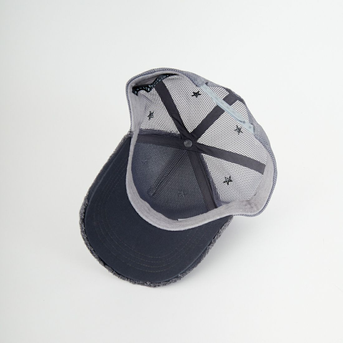 YOSHINORI KOTAKE [ヨシノリ コタケ] 444チェック メッシュキャップ [YKHK25-01] C.GRAY