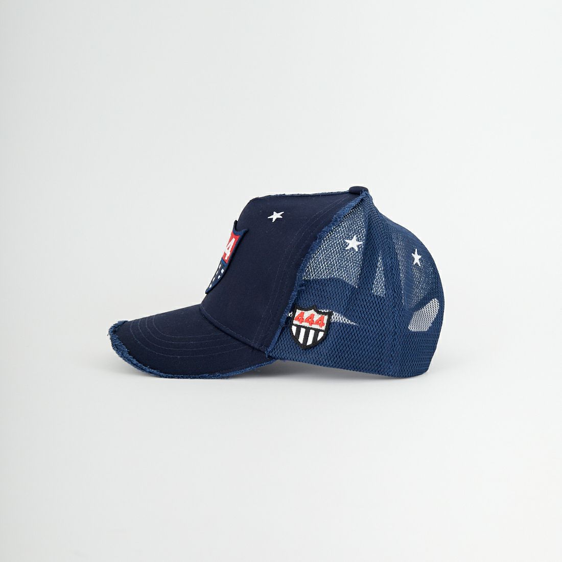 YOSHINORI KOTAKE [ヨシノリ コタケ] 444スター メッシュキャップ [YKHK25-03] NAVY