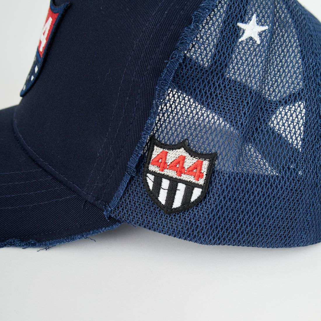 YOSHINORI KOTAKE [ヨシノリ コタケ] 444スター メッシュキャップ [YKHK25-03] NAVY