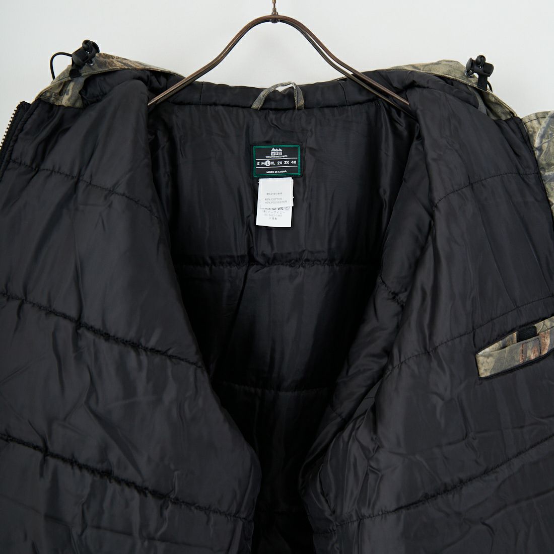 World Famous Sports [ワールド フェイマス スポーツ] コットンインサレーテッドフードジャケット [MCJ101-CAMO] 600