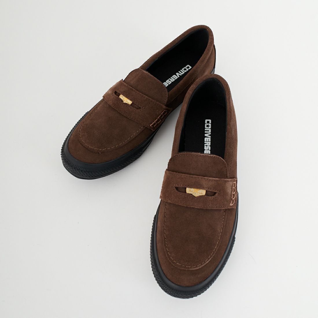 CONVERSE [コンバース] オールスター コインローファー SU [AS-COINLOAFER-SU] ﾀﾞｰｸﾌﾞﾗｳﾝ