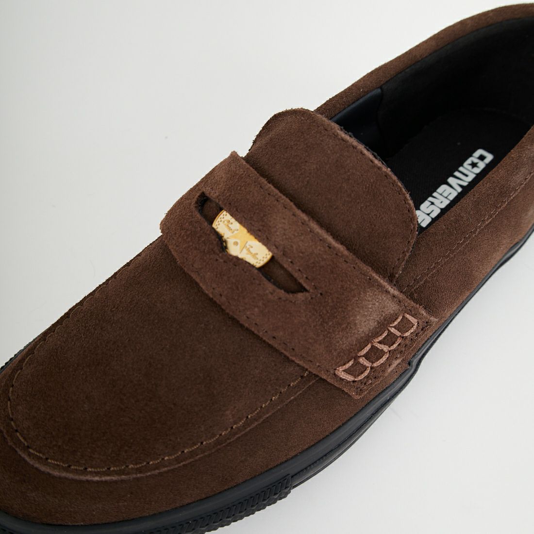 CONVERSE [コンバース] オールスター コインローファー SU [AS-COINLOAFER-SU] ﾀﾞｰｸﾌﾞﾗｳﾝ