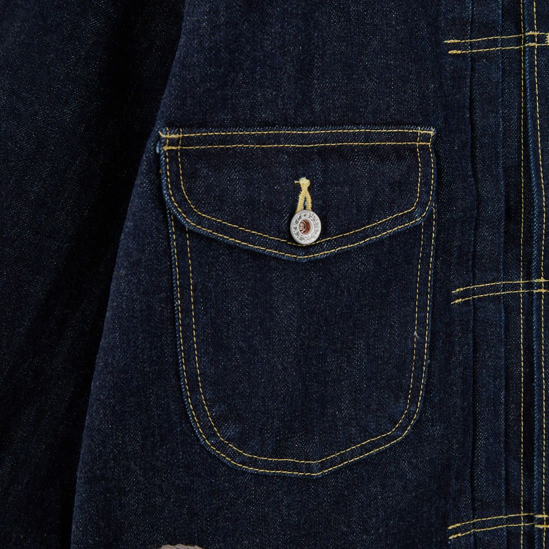 ChahChah [チャーチャー] ハッピーハートフル デニムトラッカージャケット [CC-25FW-DJH-01] HEARTF O.W