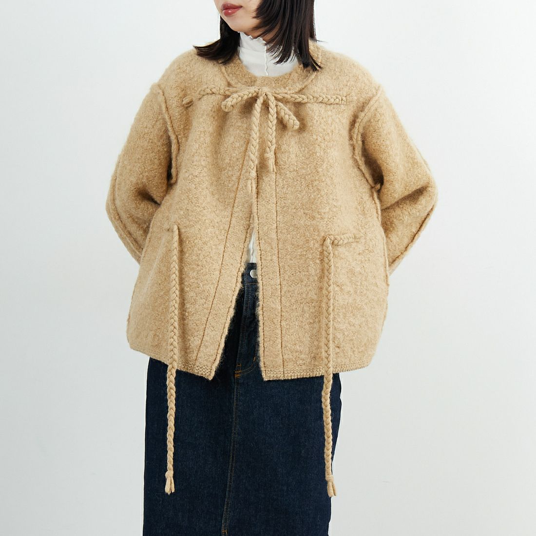 CAMEL&&モデル身長：162cm 着用サイズ：1&&