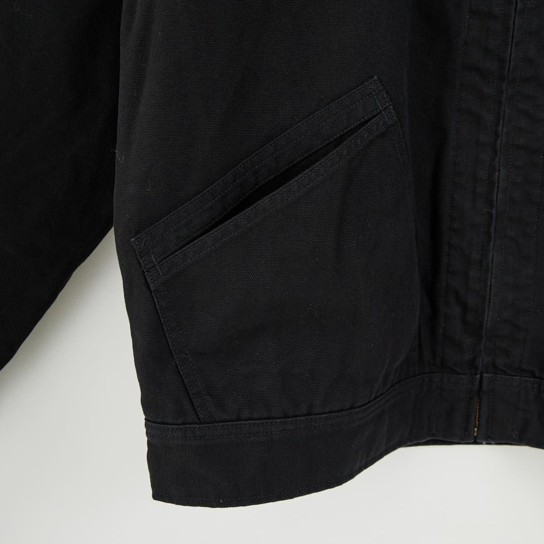 South2West8 [サウスツーウエストエイト] コットンキャンバス ワークジャケット [RW587] C BLACK