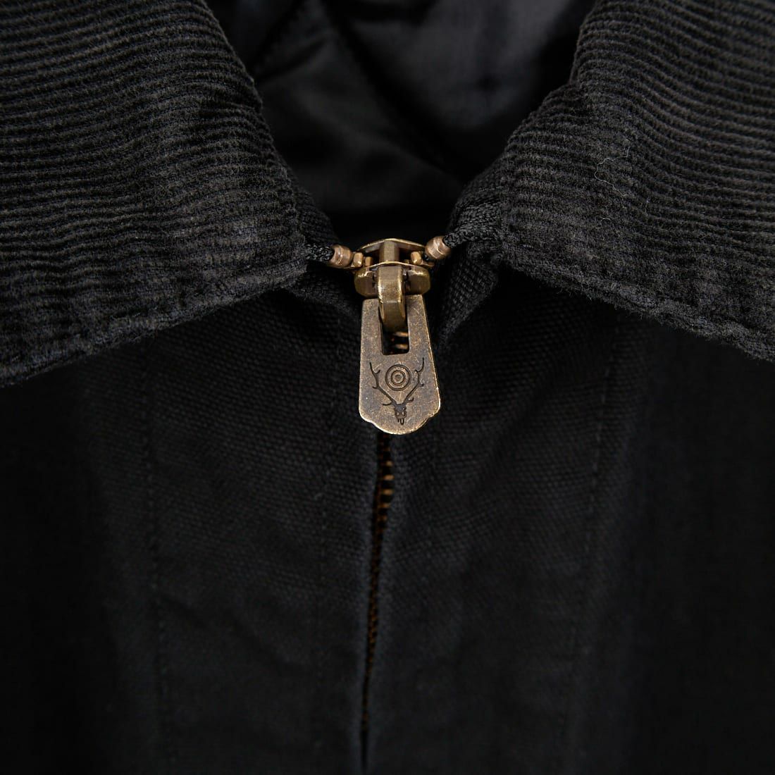 South2West8 [サウスツーウエストエイト] コットンキャンバス ワークジャケット [RW587] C BLACK