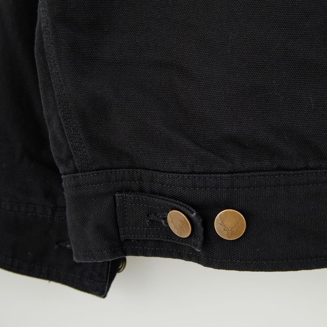 South2West8 [サウスツーウエストエイト] コットンキャンバス ワークジャケット [RW587] C BLACK