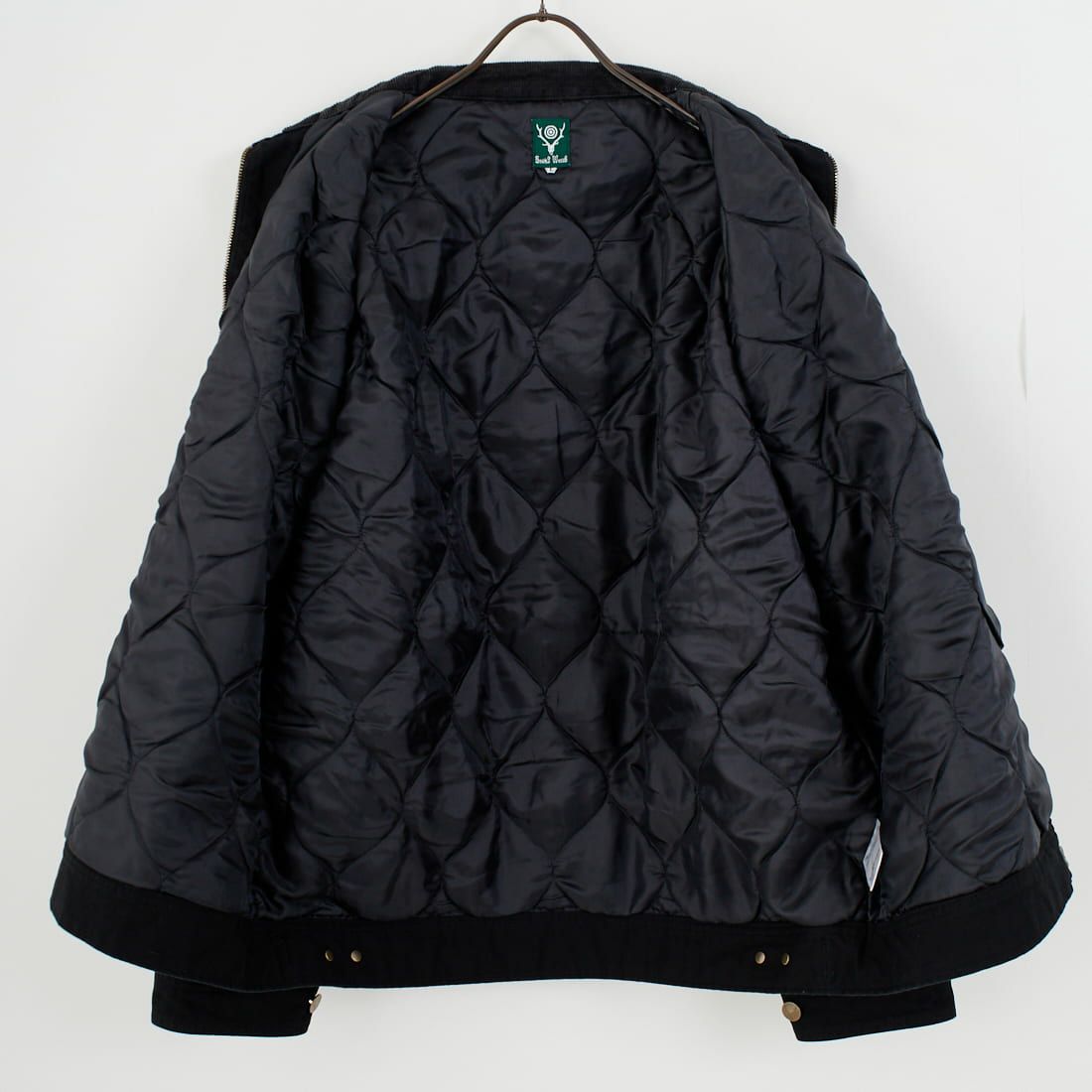 South2West8 [サウスツーウエストエイト] コットンキャンバス ワークジャケット [RW587] C BLACK