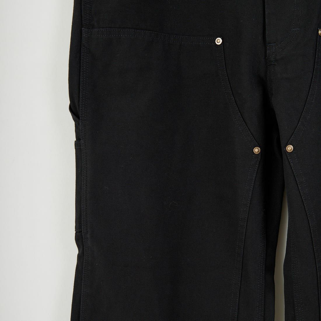 South2West8 [サウスツーウエストエイト] コットンキャンバス ダブルニーペインターパンツ [RW588] C BLACK
