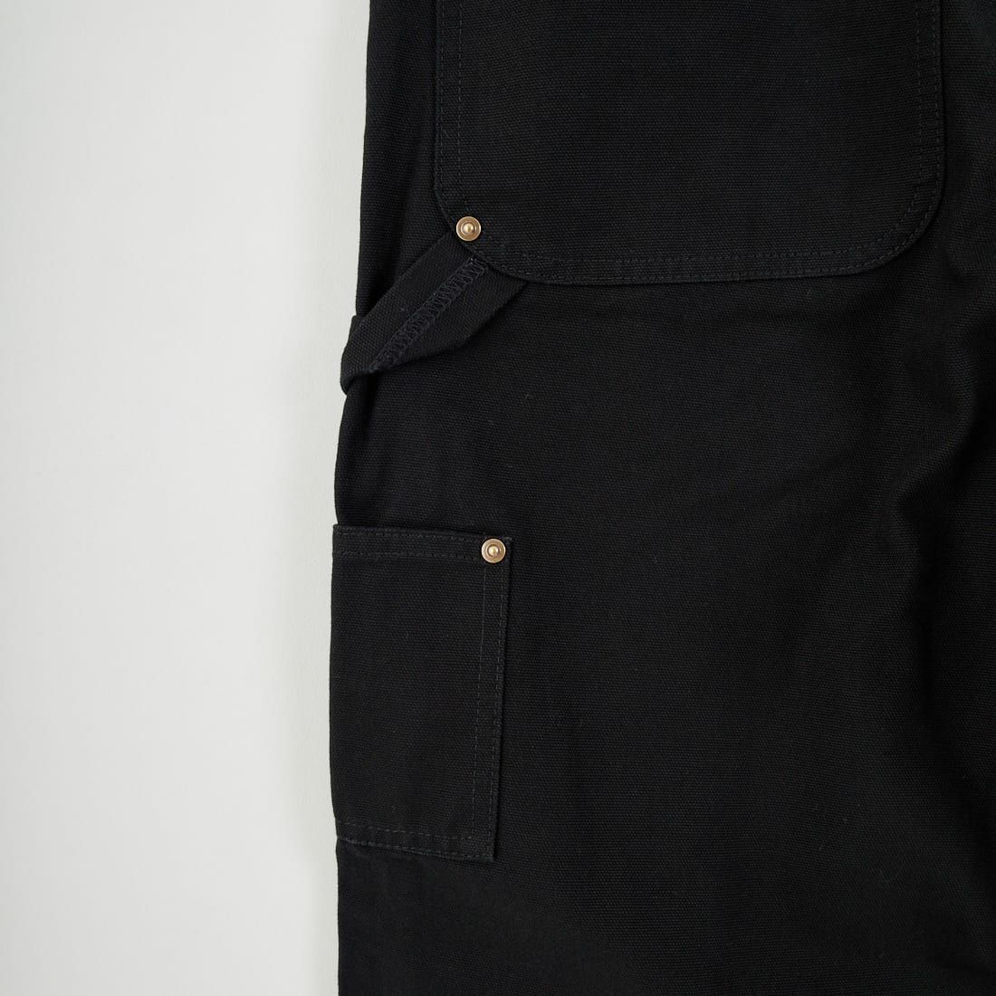 South2West8 [サウスツーウエストエイト] コットンキャンバス ダブルニーペインターパンツ [RW588] C BLACK