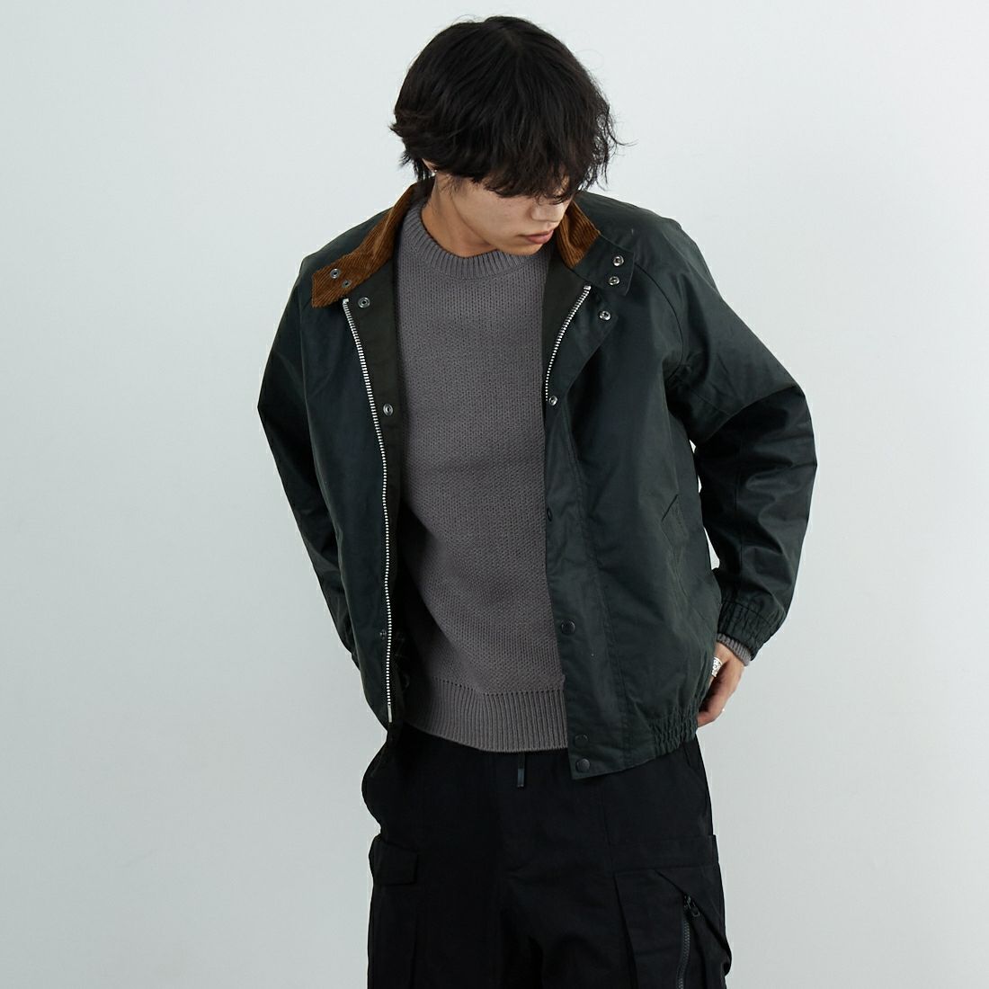 Barbour [バブアー] TRANSPORT/トランスポート スタンドカラーワックス