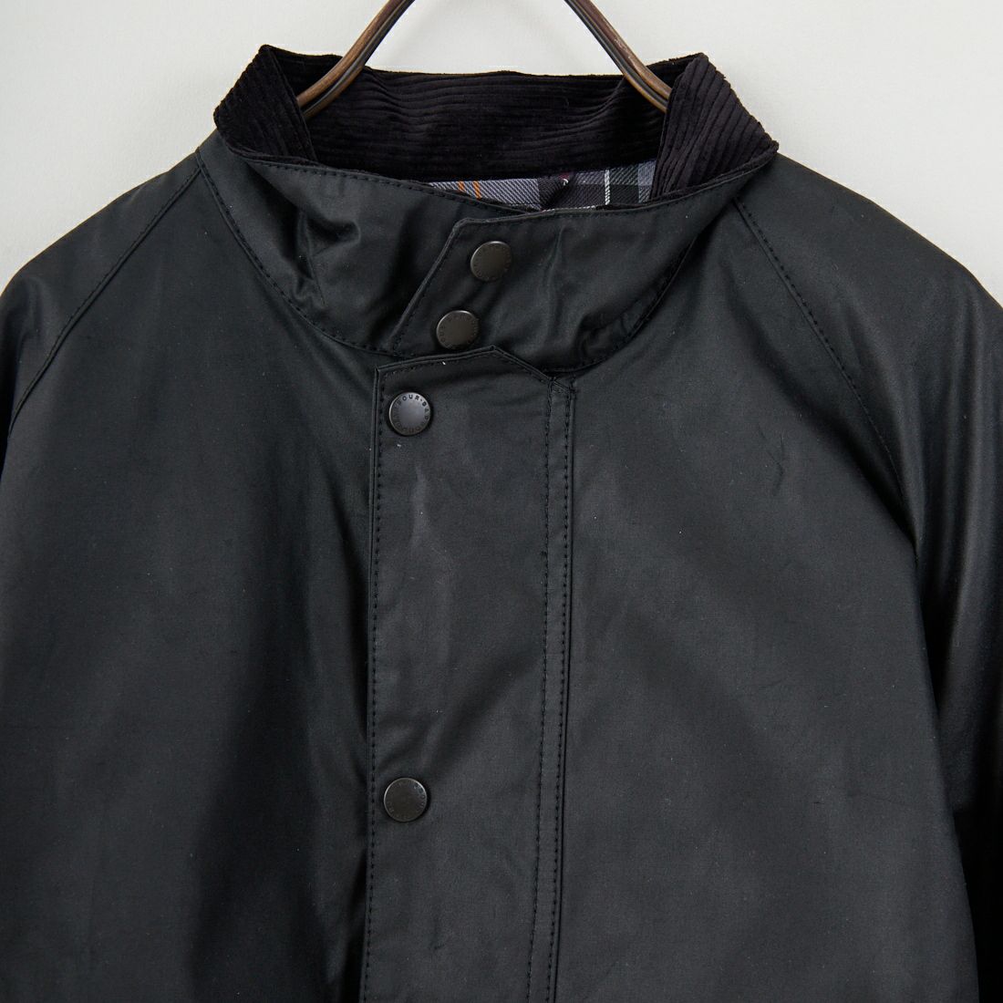 Barbour [バブアー] TRANSPORT/トランスポート スタンドカラーワックスブルゾン [MWX2497] BK11