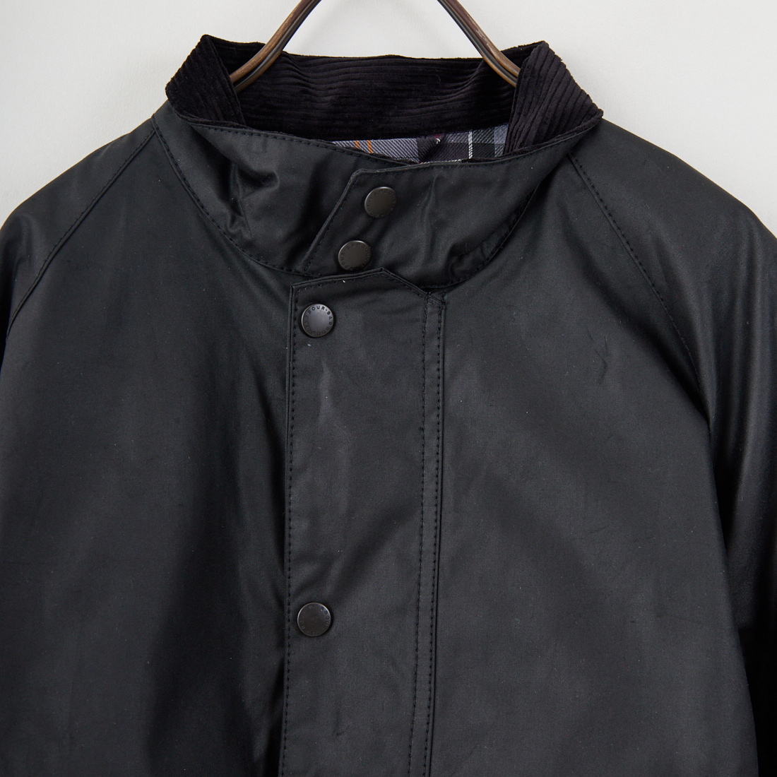 Barbour [バブアー] TRANSPORT/トランスポート スタンドカラーワックスブルゾン [MWX2497] BK11