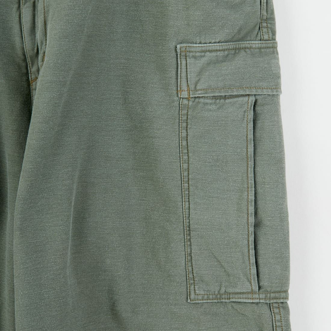 GOLD [ゴールド] ライトバックサテン イージーカーゴパンツ [GL42578] 149 OLIVE