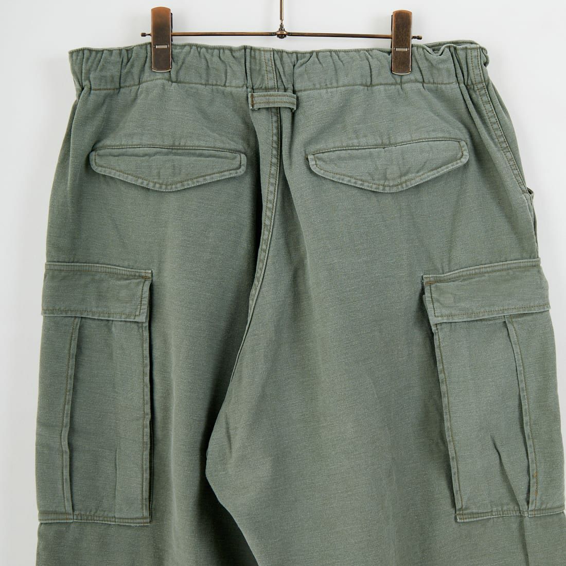 GOLD [ゴールド] ライトバックサテン イージーカーゴパンツ [GL42578] 149 OLIVE