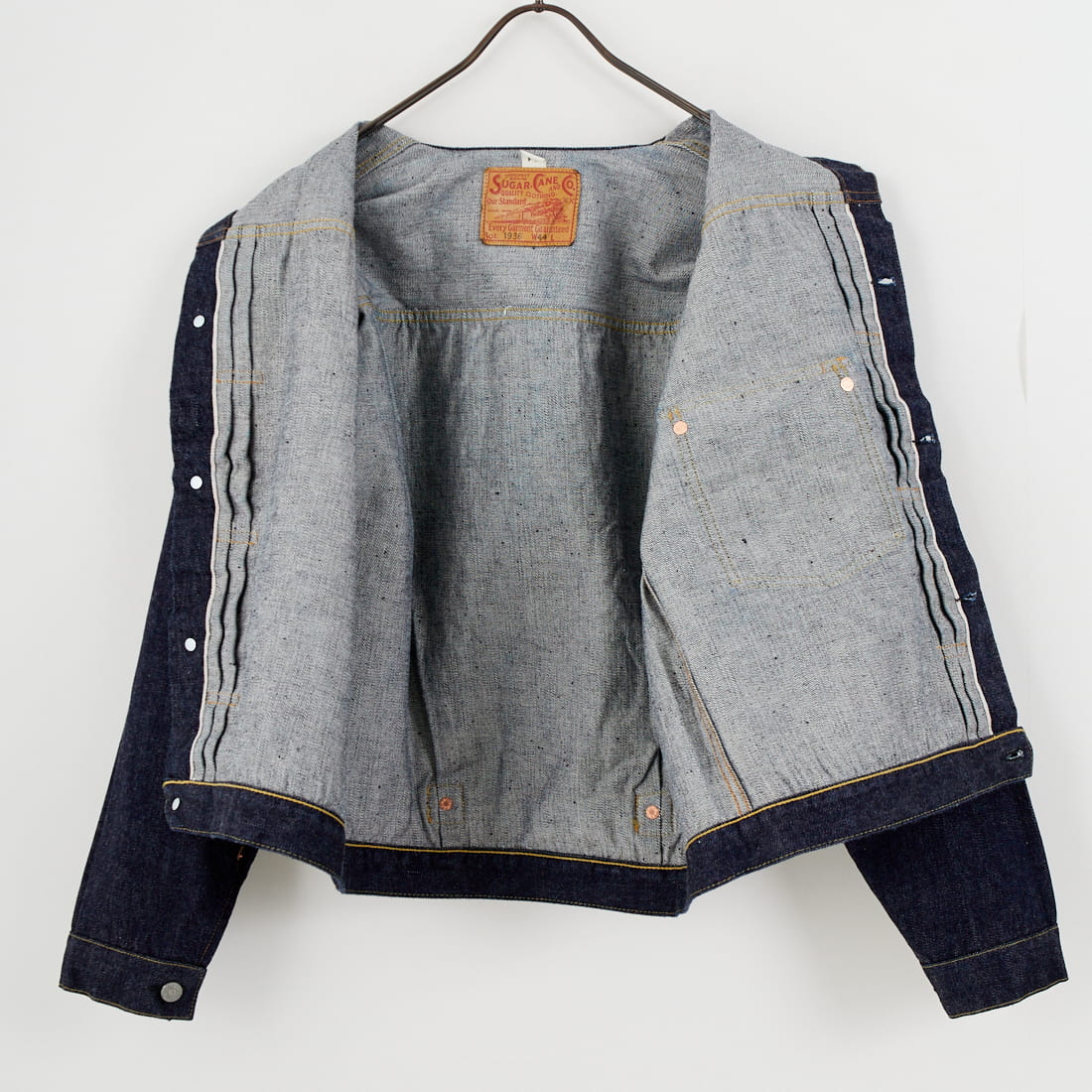 SUGAR CANE [シュガーケーン] 1936年モデル 13ozデニムブラウス [SC11936] 421 A.NAVY