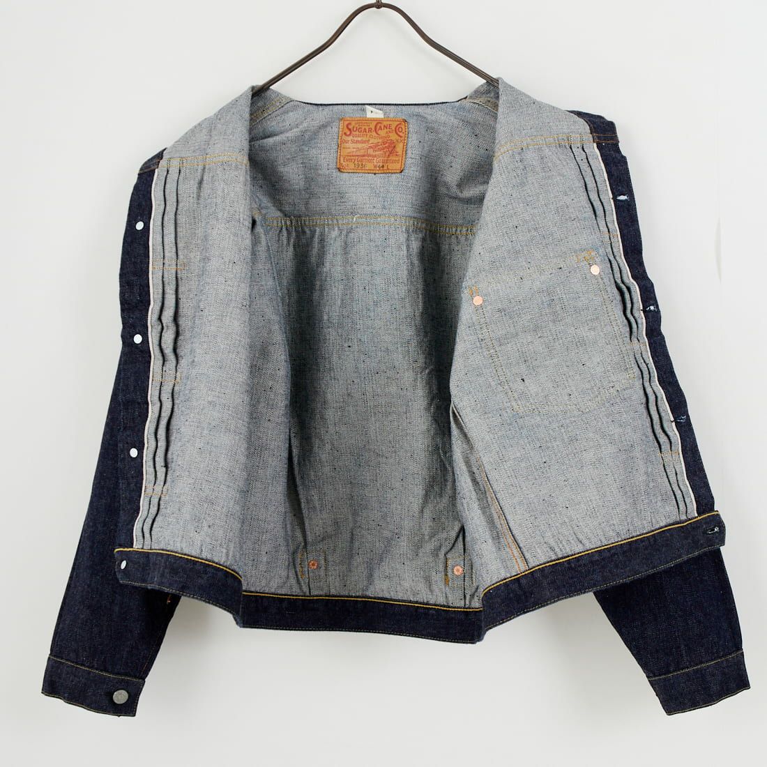 SUGAR CANE [シュガーケーン] 1936年モデル 13ozデニムブラウス [SC11936] 421 A.NAVY