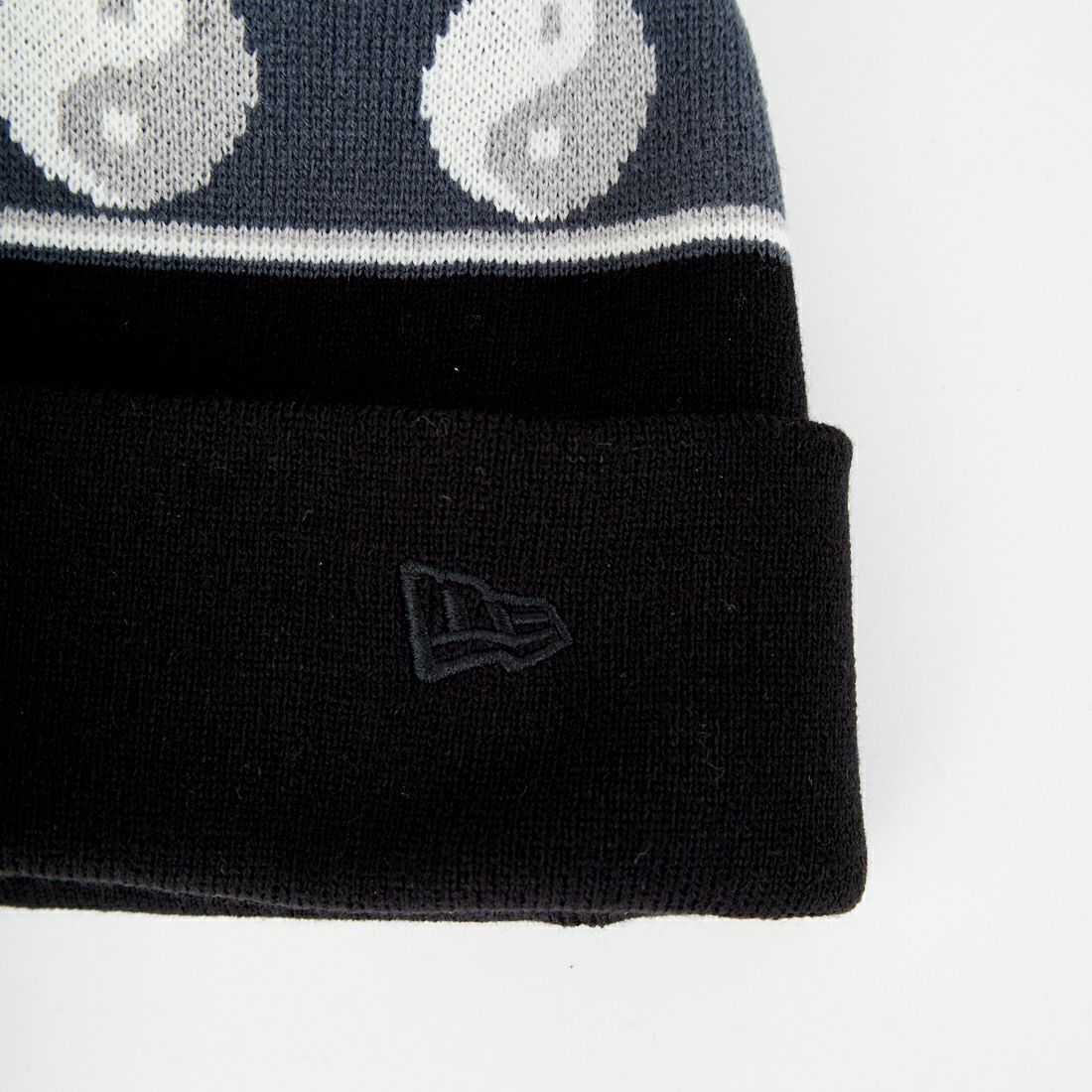 NEW ERA [ニューエラ] モチーフベーシックカフニット [14670071] BLK
