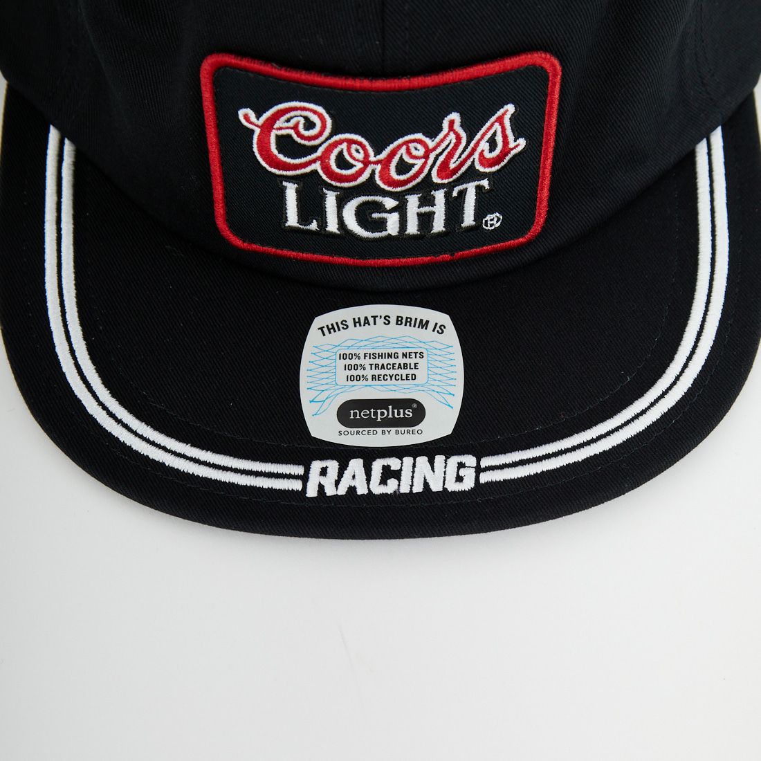 BRIXTON [ブリクストン] Coors LIGHT ギアスナップバックキャップ [11987] BLACK